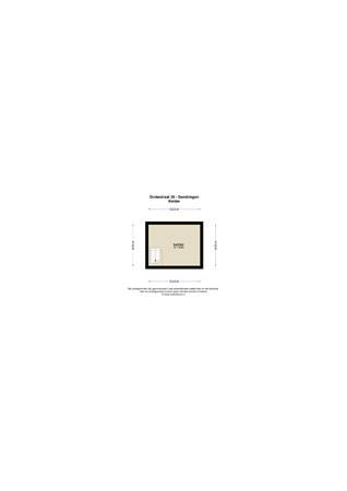 Floorplan - Grotestraat 30, 7081 CG Gendringen